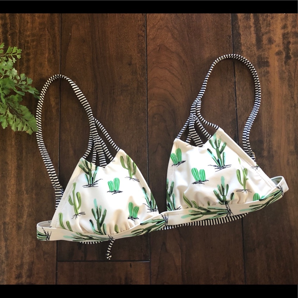 Cute&FUN cactus bikini top